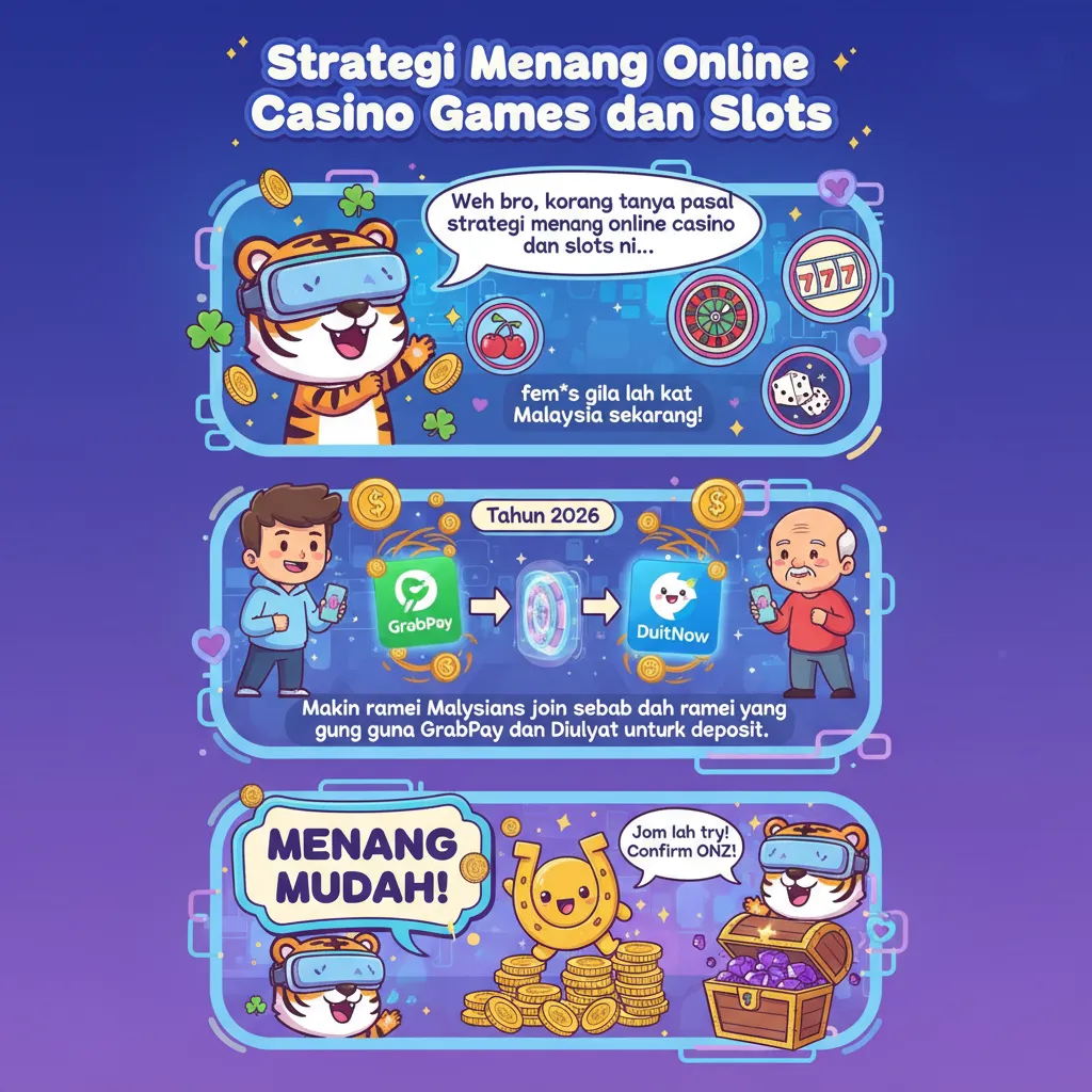 Strategi Menang Online Casino Games dan Slots