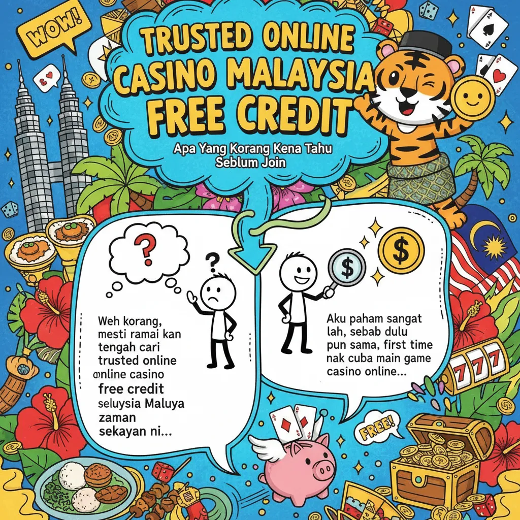 Trusted Online Casino Malaysia Free Credit untuk Pemain