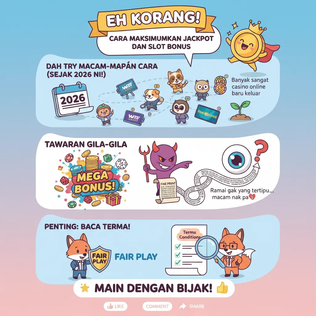 Cara Maksimumkan Jackpot dan Slot Bonus